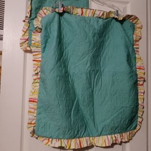 🏫 2 MADCAP COTTAGE QUILT SHAMS 🏤